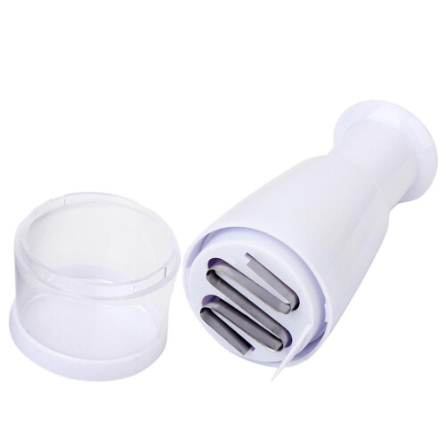 Stainless Steel Chopper Cutting Onions Vegetable Ginger Kitchen Tool 2