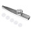 Aluminium Alloy Kazoo with Diaphragm Silver 1