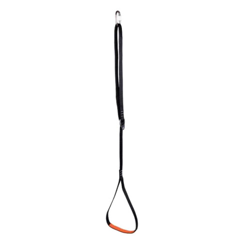 Adjustable Foot Sling Climbing Ascender Foot Loop Sling Rope Black 2