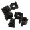 6pcs Small Plastic Cue Clips Round Replacement Cue Clips for Cue Racks 1