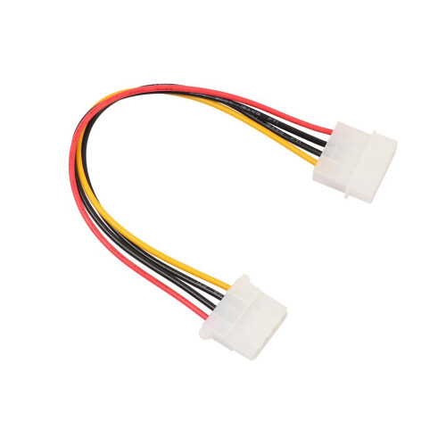 IDE 4Pin Male to Female Internal PC Power Supply Adapter Extension Cab 2