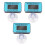 3-Pack Digital LCD Fish Tank Aquarium Temperature Meter Thermometer Su 3