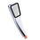 Universal Bath Shower Head For Super Low Pressure Boosting Water-Savin 2