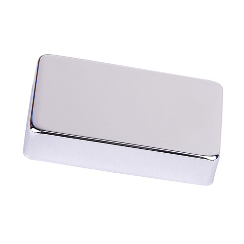 Metal Guitar Blank Humbucker Pickup Cover Chrome Plated 2