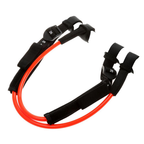 2 Pieces TPU Windsurfing Harness Line Adjustable 22-28 inch Orange 2