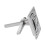 316 Marine Stainless Steel Turning Lock Boat Hatch Handle Flush Hatch 3