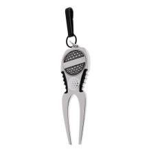 Golfer Club Golf Divot Tool with Magnetic Ball Marker Pitch Fork Repai