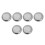 6 Pieces Sound Hole Inserts Screen Speaker Grill for Resonator Dobro G 3