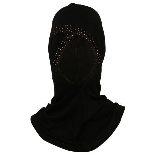 Womens Fashion Accessory Wrap Hijab Head Scarf Black