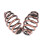 2 Piece Motorcycle 3" Barrel Coiled Solo Seat Springs for   Bronze 3