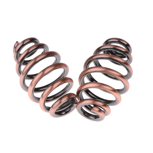 2 Piece Motorcycle 3" Barrel Coiled Solo Seat Springs for   Bronze 2