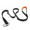 Adjustable Foot Sling Climbing Ascender Foot Loop Sling Rope Black 2