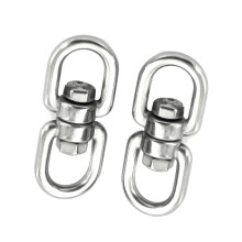 2pcs Stainless Steel Rotation Quick Hook Buckles for Outdoor Climbing