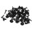30pcs Nylon Bumper Fastener Rivet Retainer for Mazda GJ2168885 2