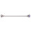 Men Necktie Blue Rhinestone Collar Cusp Bar Clasp Tie Clip Brooch Pin 1