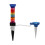 Durable Plastic Golf Tee Set Flexible Magnetic Golf Tee Random Color 8 1