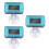 3-Pack Digital LCD Fish Tank Aquarium Temperature Meter Thermometer Su 2
