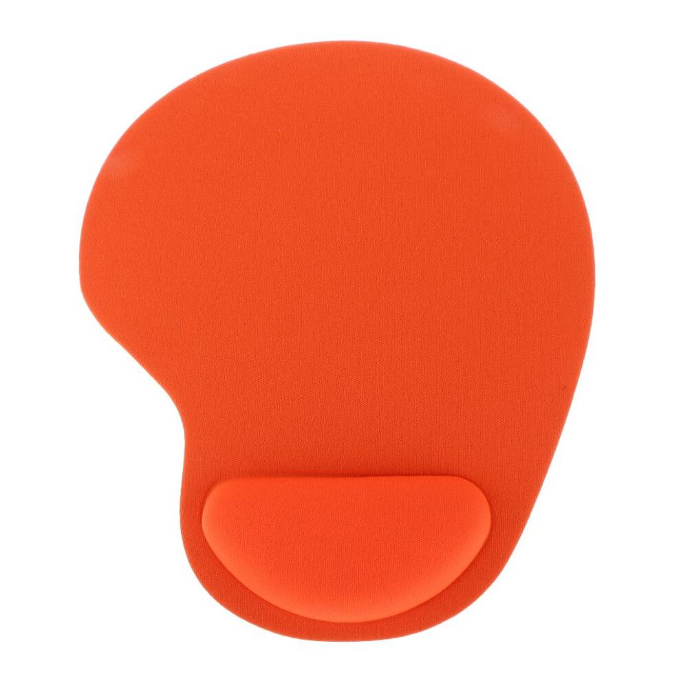 Comfort Soft Gel Rest Wrist Support Mat Mouse Mice Pad Gaming Pc Orang 6901423397903