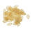 Alloy Golden Pierced Tree Leaf 3