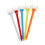 5 Pieces Durable Plastic Crown Golf Tees Golfer Training Tool Random C 1