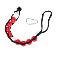 Deluxe Large Golf Stroke Shot Score Counter Beads with Carabiner Clip