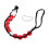 Deluxe Large Golf Stroke Shot Score Counter Beads with Carabiner Clip 1