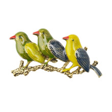 New Fashion Bird Crystal/Rhinestone Brooch Pin Women/Men Vintage Jewel