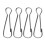 4 Pieces Stainless Steel Flag Pole Clip Snaps Hook Flag Pole Attachmen 2
