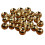 25pcs Tungsten Slotted Fly Tying Head Beads Nymph Head Ball Beads 3.3m 1