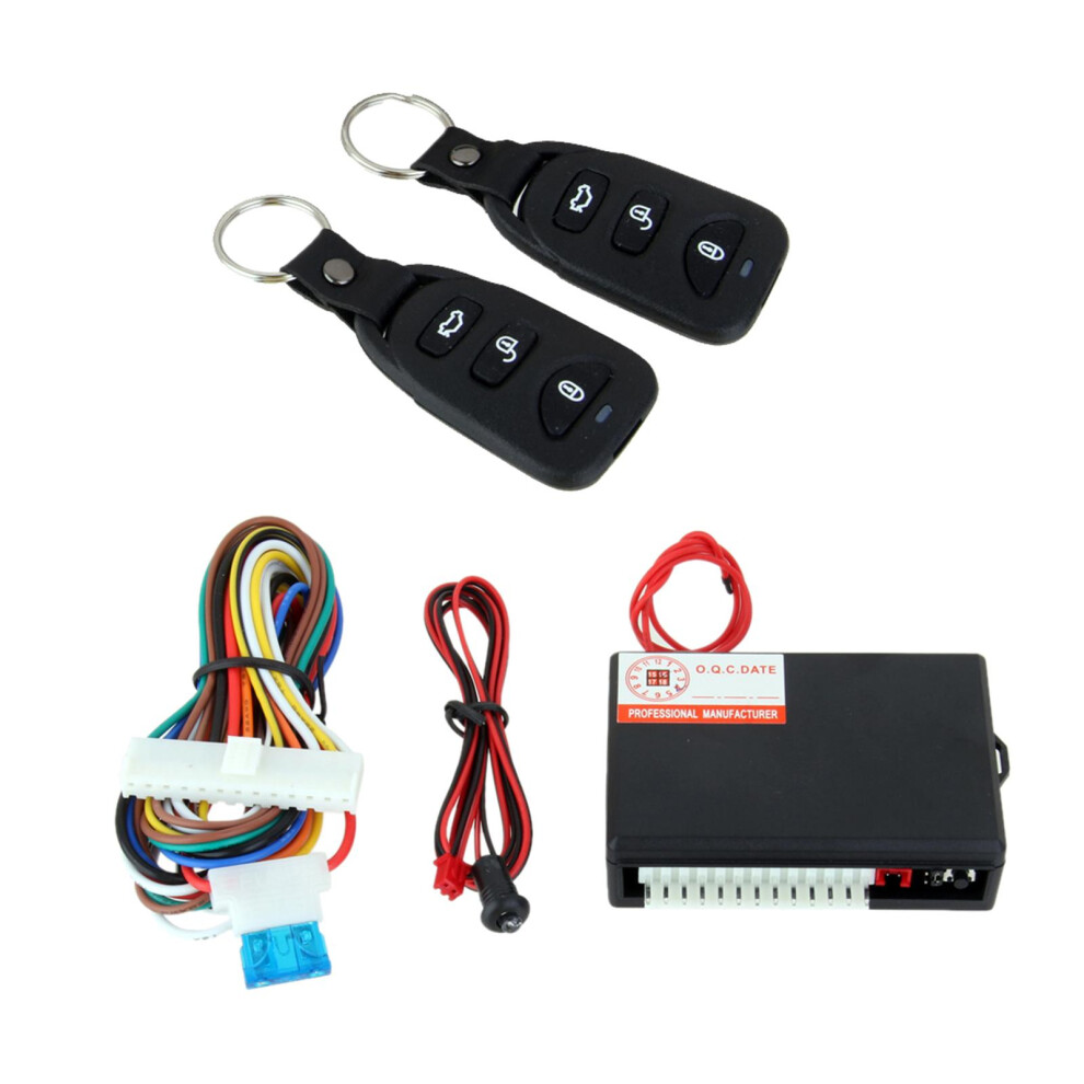 Universal Car Remote Central Kit Door Lock Vehicle Keyless Entry Syste Light 6901423400887