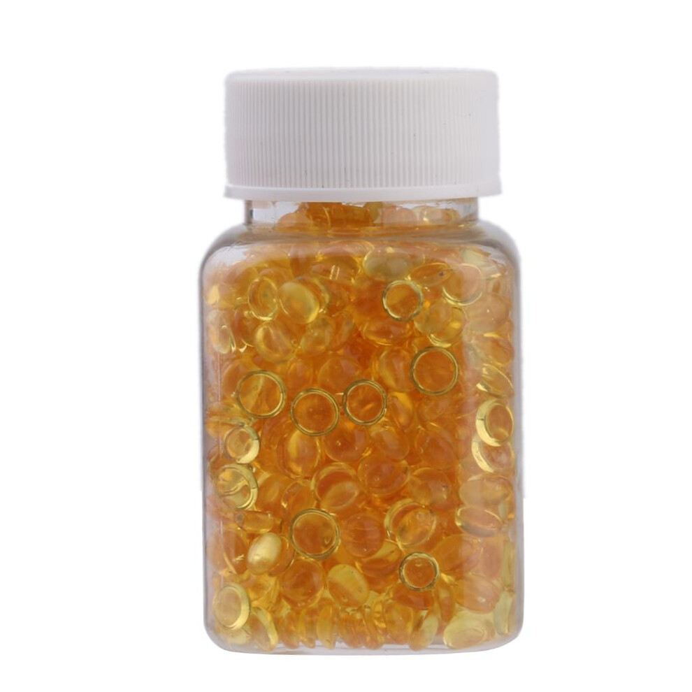Unisex Bottle Of 50G Hair Extension Fusion Keratin Glue Tips Rebond Granules