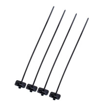 4 Pack Mountain Bike Bicycle Self-Lock Cable Tie Brake Gear Cable Guid