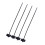 4 Pack Mountain Bike Bicycle Self-Lock Cable Tie Brake Gear Cable Guid 1