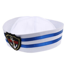 Unisex Captain Sailor Hat Skipper Navy Marine Cap Kids Military Hat Tr