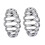 3" Chrome Coiled Solo Seat Springs For Harley Chopper Bobber Motorcycl 1