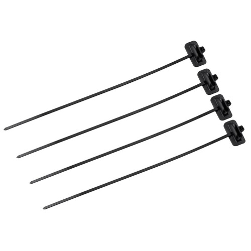 4 Pack Mountain Bike Bicycle Self-Lock Cable Tie Brake Gear Cable Guid 1