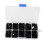 760 Pieces Round Flat Black Eyes Safety Plastic Eyes for Dolls Making 1