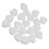20Pcs 60mm White Modelling Craft Polystyrene Foam Love Heart 3