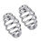 3" Chrome Coiled Solo Seat Springs For Harley Chopper Bobber Motorcycl 2