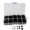 760 Pieces Round Flat Black Eyes Safety Plastic Eyes for Dolls Making 2