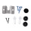 Dartboard Mounting Bracket Hardware Kit Screws for Hanging Dartboard 2