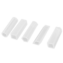 5 Pieces Assorted Silicone Pendant DIY Molds Resin Jewelry Making Tool