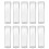 10 Pcs 32mm Protective Tube Holder Clear Round Cases Coin Storage Box 1