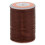 Leather Craft Handwork Sewing Round Waxed String Thread 0.55mm Dark Br 2
