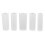 5 Pieces Assorted Silicone Pendant DIY Molds Resin Jewelry Making Tool 3
