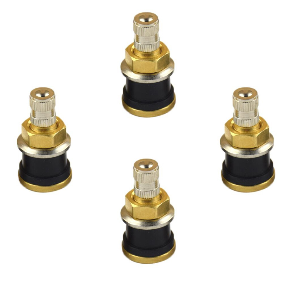 4 Pieces Tr575 Truck Wheel Tubeless Clamp-In Tire Valve Stem 6901423387393