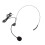 Back Electret Unidirectional Headworn Microphone with Bending Type Pl 1