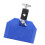High Pitched Durable Plastic Cow Bell Percussion Instruments Blue 3