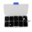 760 Pieces Round Flat Black Eyes Safety Plastic Eyes for Dolls Making 3