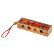 Wooden Crazy Four Puzzle Toy Traditional Game Family Home Play Kids Gi